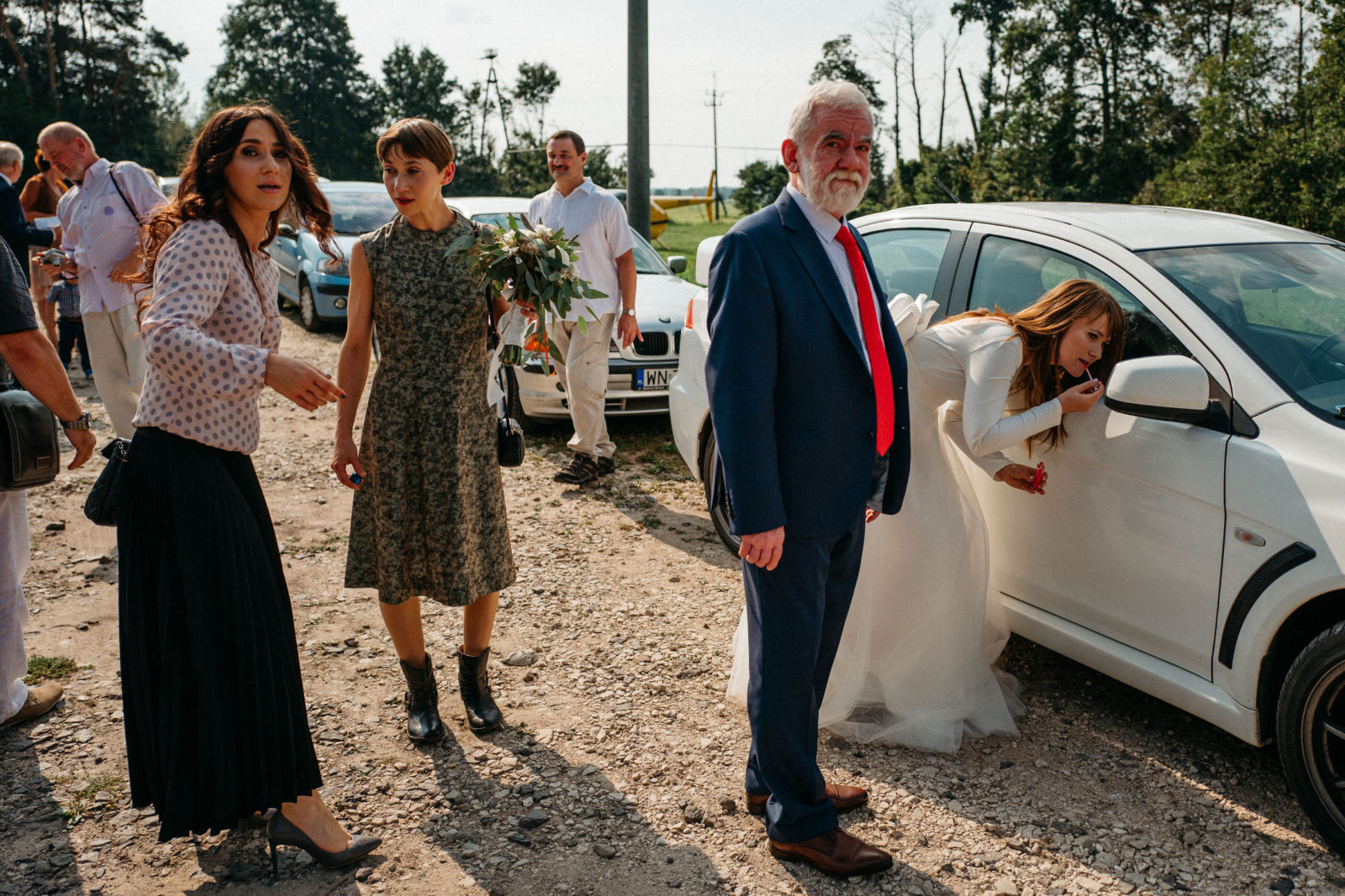 Reportaż ślubny w Starej Oranżerii w Mrokowie, Monika i Andrzej 16